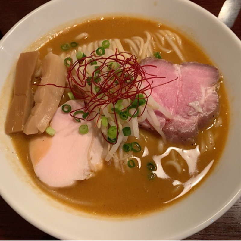 海老そば(人力俥 （じんりきしゃ）)