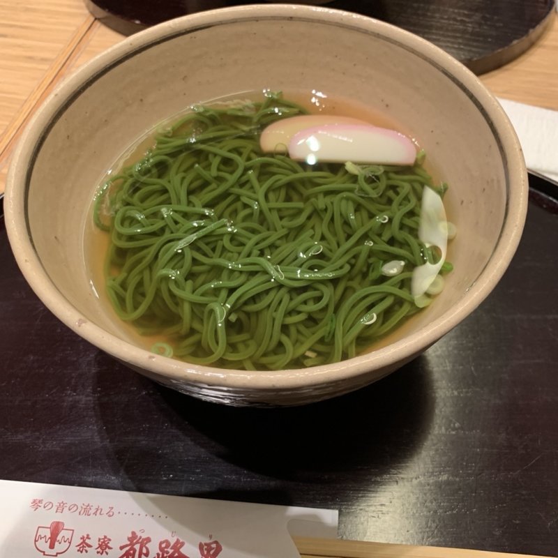 抹茶そば(茶寮都路里 大丸東京店)