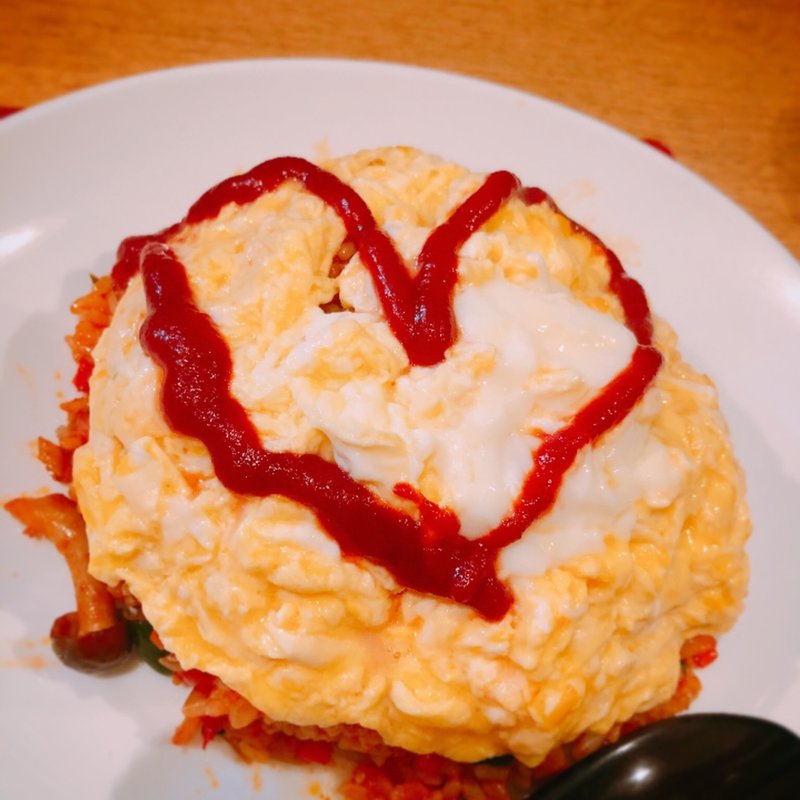 オムライス(穂ﾟん亭)