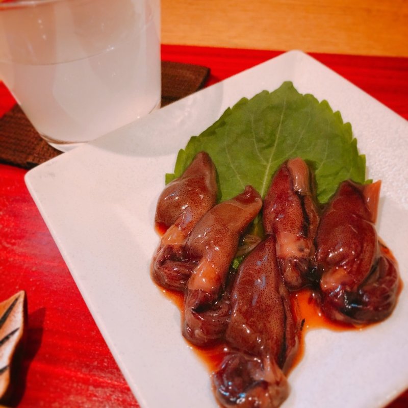 ホタルイカの沖漬け(穂ﾟん亭)