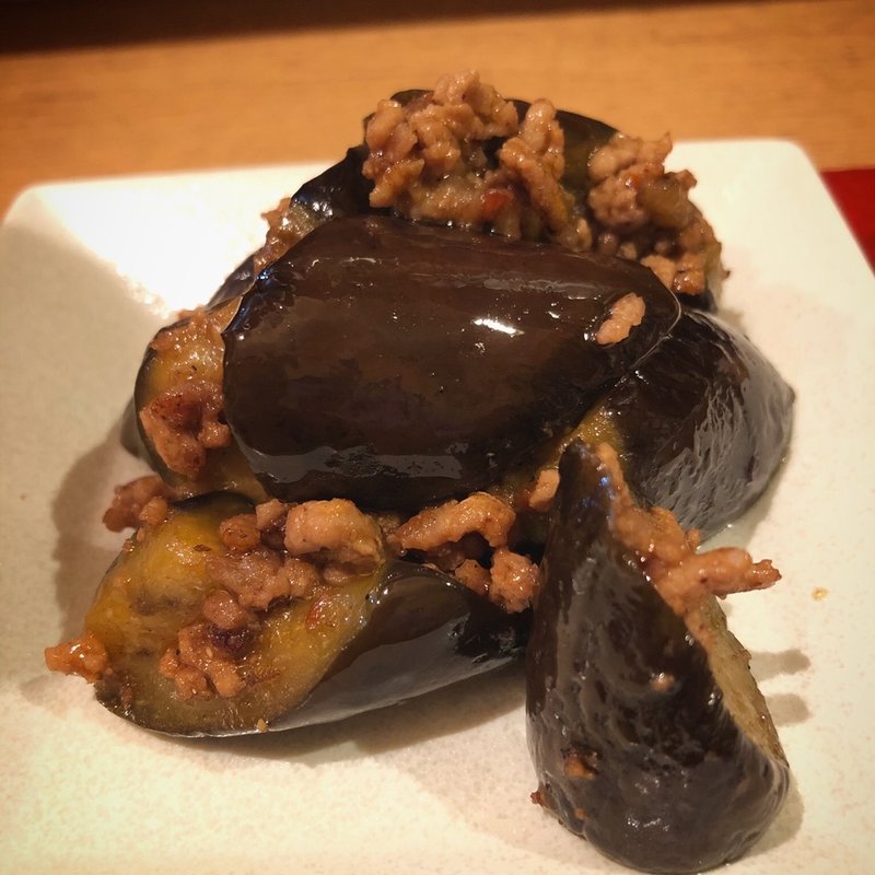 麻婆茄子(穂ﾟん亭)