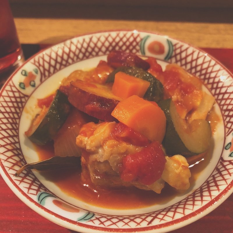 鶏もものカポナータ(穂ﾟん亭)