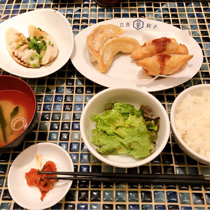 焼水セットB(立吉餃子 青山店)