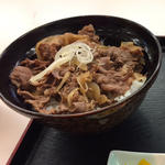 松阪肉の牛丼(亀山亭)