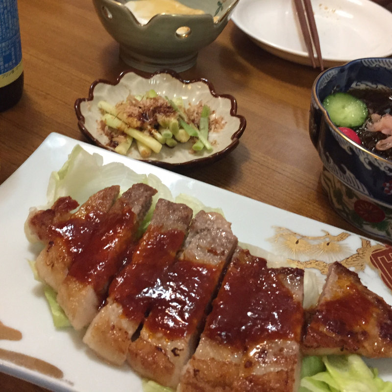 アグー豚のやわらかステーキ(ゆきの （とんかつ・寿し・海産物の店）)