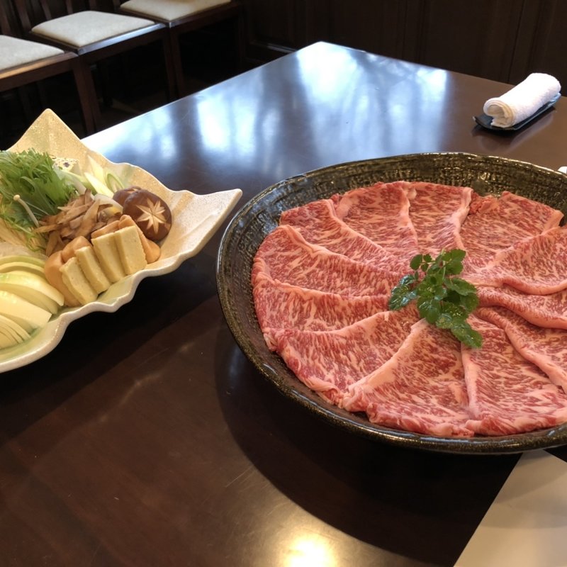 すき焼き(料亭　花水木)