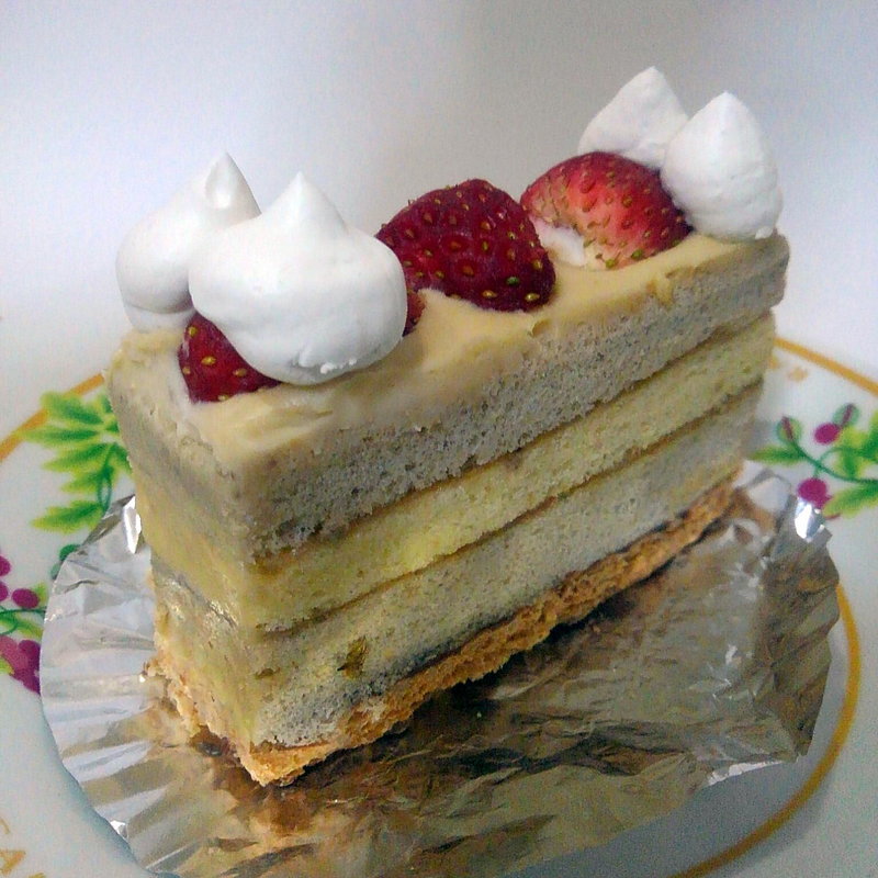カスタードショートケーキ(こがねや菓子店)