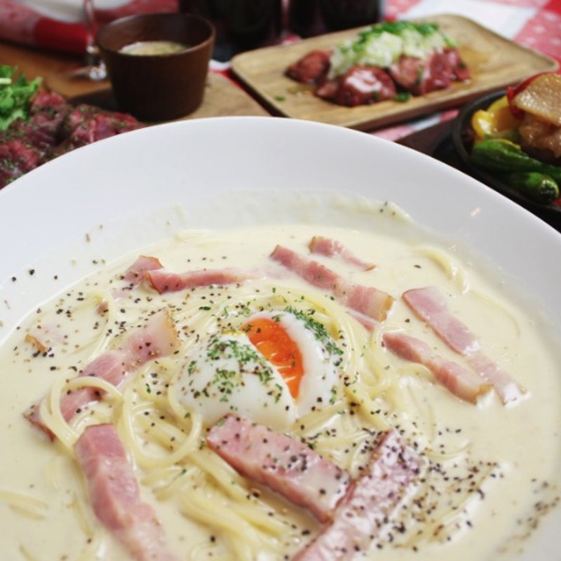 4種のチーズパスタ(ミートマン 六本木店)