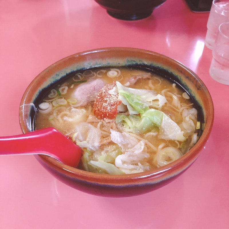 からみそラーメン(龍上海 高畠店 （りゅうしゃんはい）)