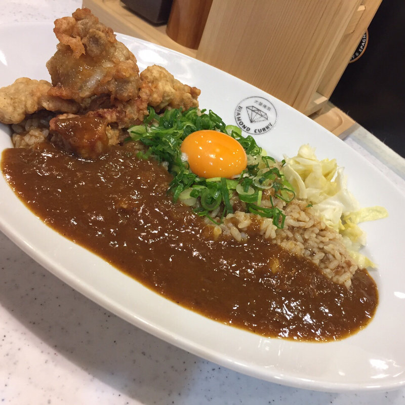 カラアゲまぜカレー(ダイヤモンドカリー)