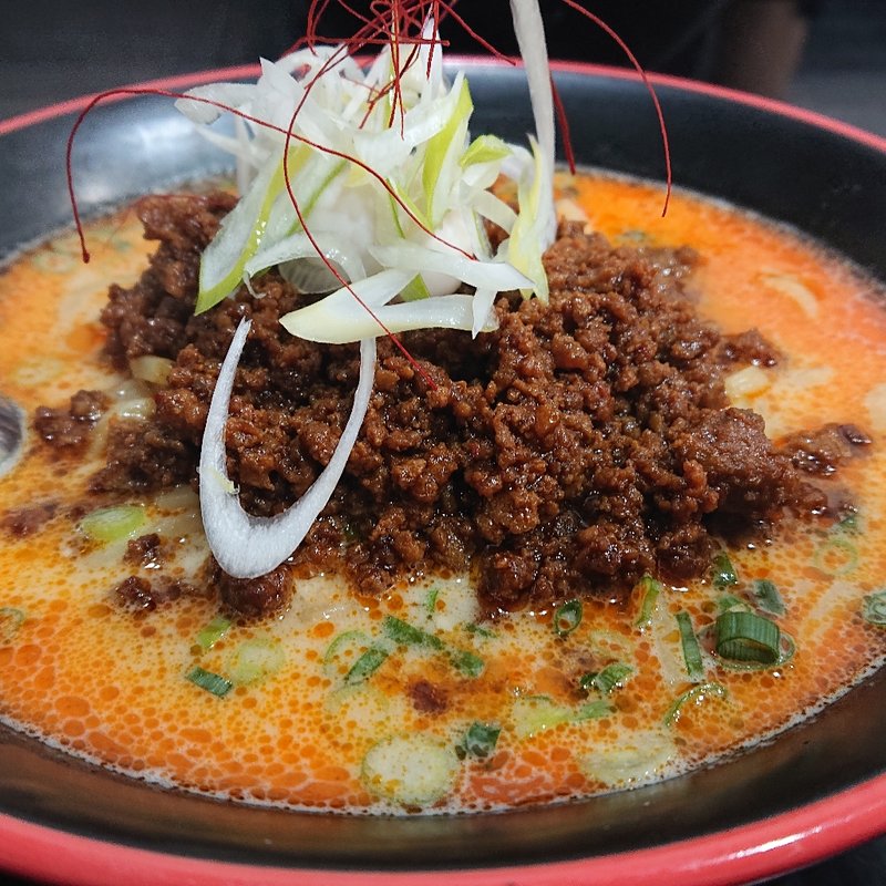 担々麺(麺の月)