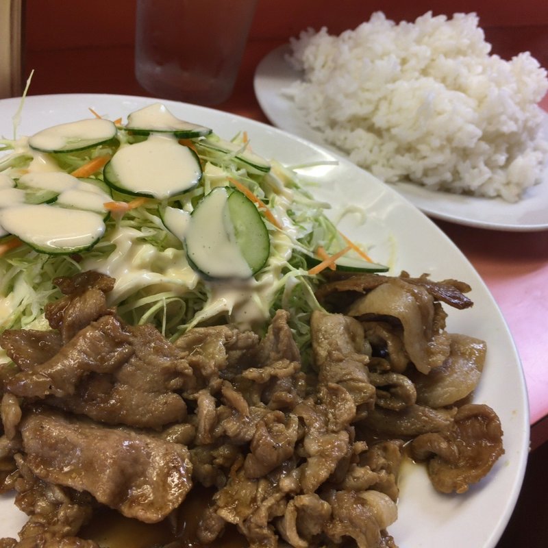 豚肉しょうが焼き(インドール)