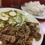 豚肉しょうが焼き