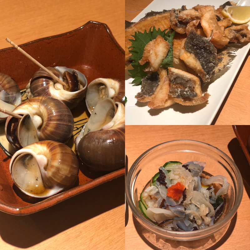 酒肴いろいろ(魚がし鮨 田町本店 （うおがしすし）)