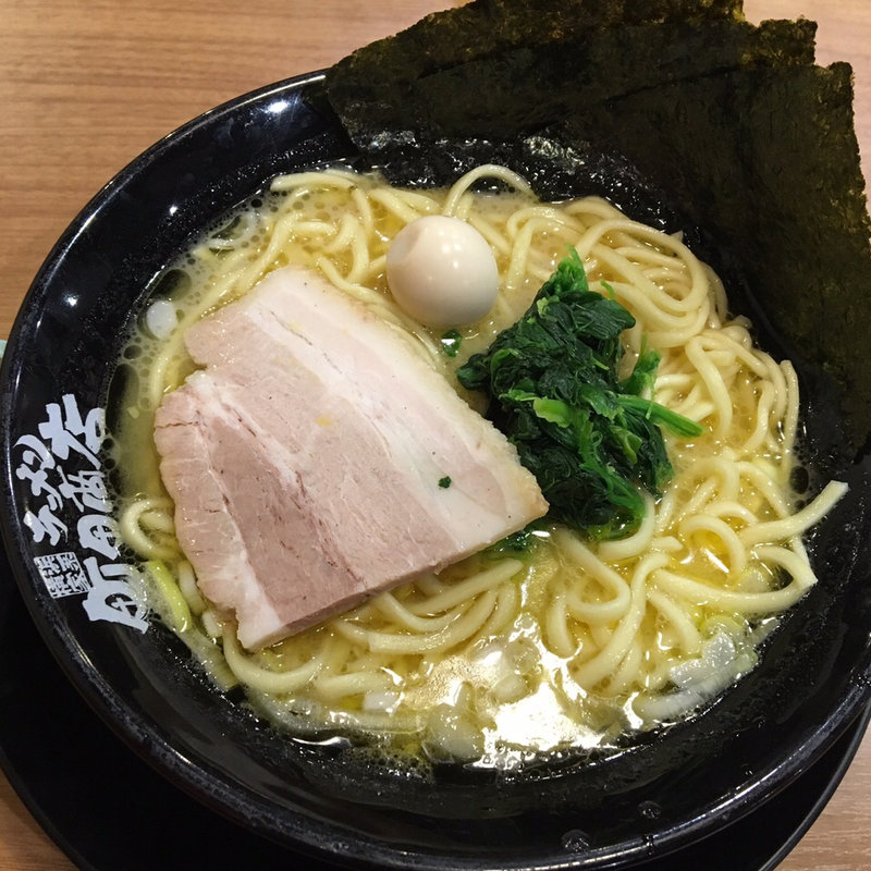 塩ラーメン(横浜家系ラーメン 町田商店 多賀城店)