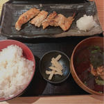 鮭ハラス定食(なかめのてっぺん 渋谷ストリーム)