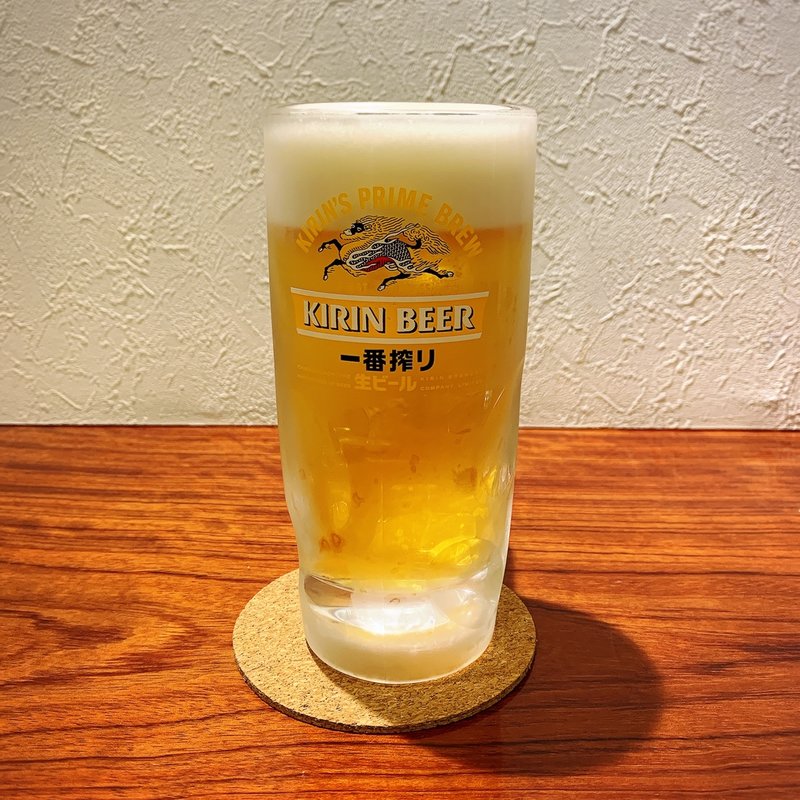 生ビール( 灼味噌らーめん 八堂八（やどや）)