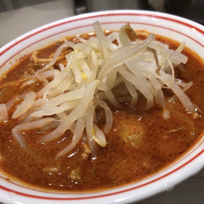  半蒙古丼セット・北極ラーメン(蒙古タンメン中本 目黒店 （もうこたんめんなかもと）)