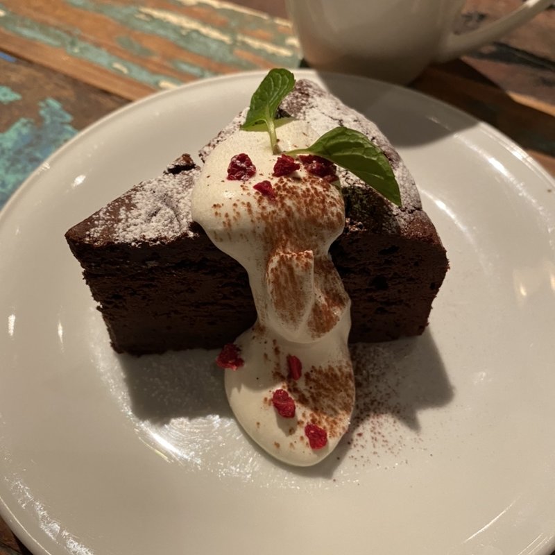 ガトーショコラ(ブルー ブックス カフェ 自由が丘店  （BLUE BOOKS CAFE）)