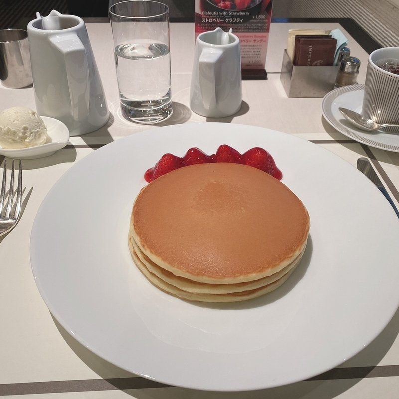 パンケーキ(バーラウンジ インペリアルラウンジ アクア)