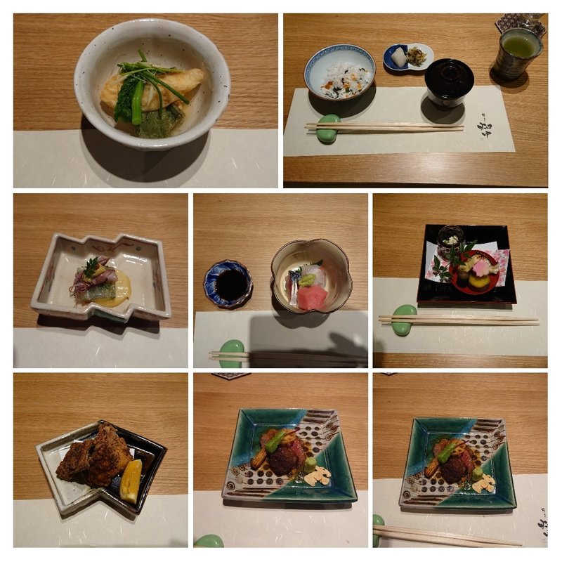 旬菜旬魚会席(博多 畑中 其の次)