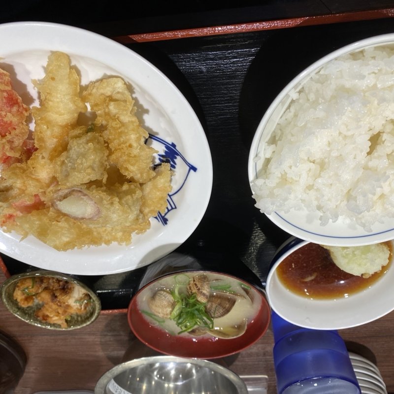 土日ランチメニュー(天ぷら大吉 ホワイティうめだ店)