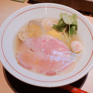 蛤塩ラーメン(拉麺開花(らーめんかいほう))