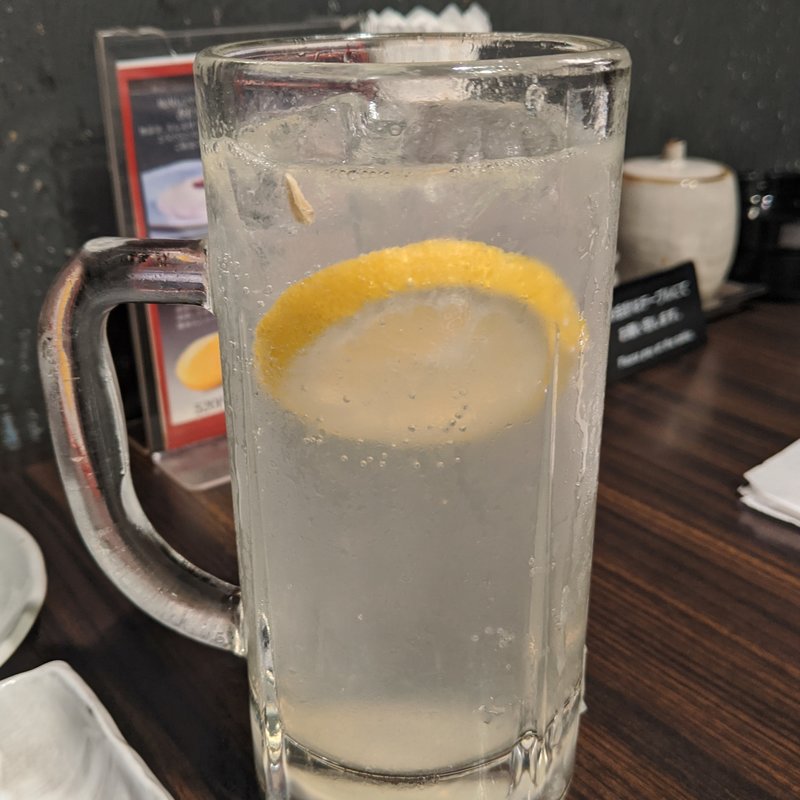 生レモンサワー(焼肉もとやま 新宿店)