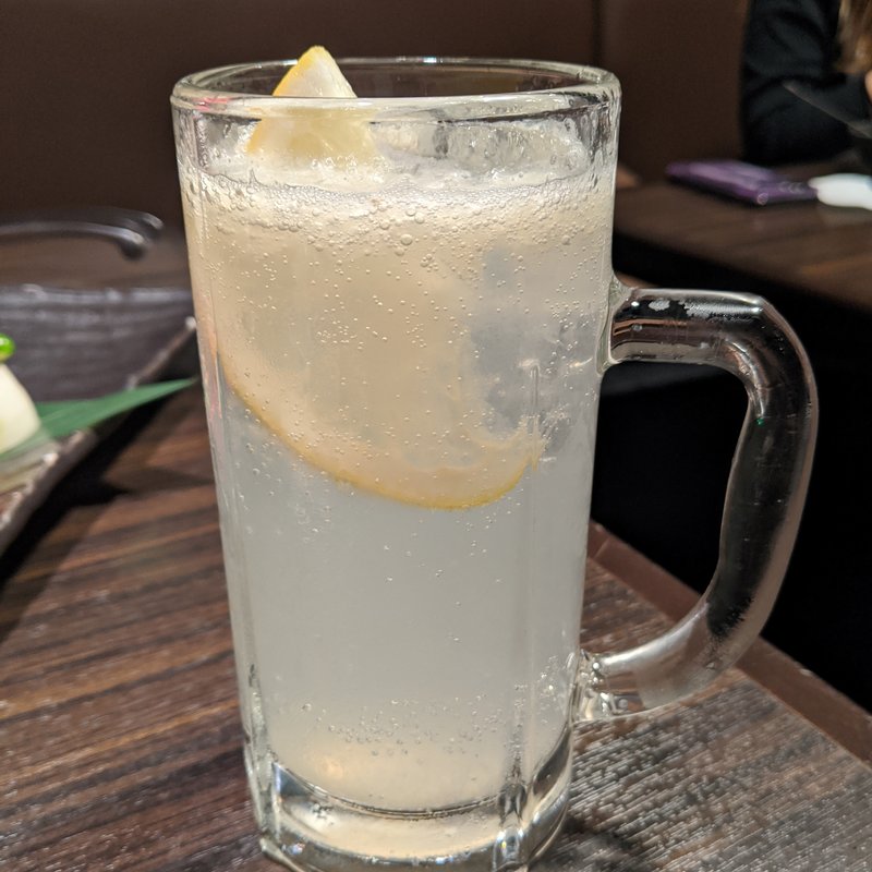 生グレープフルーツサワー(焼肉もとやま 新宿店)