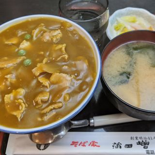 カレー丼(増田屋そば店)