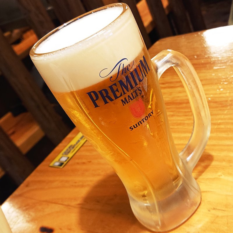 ザ・プレミアム・モルツ（中）(鳥貴族 鹿島田店)