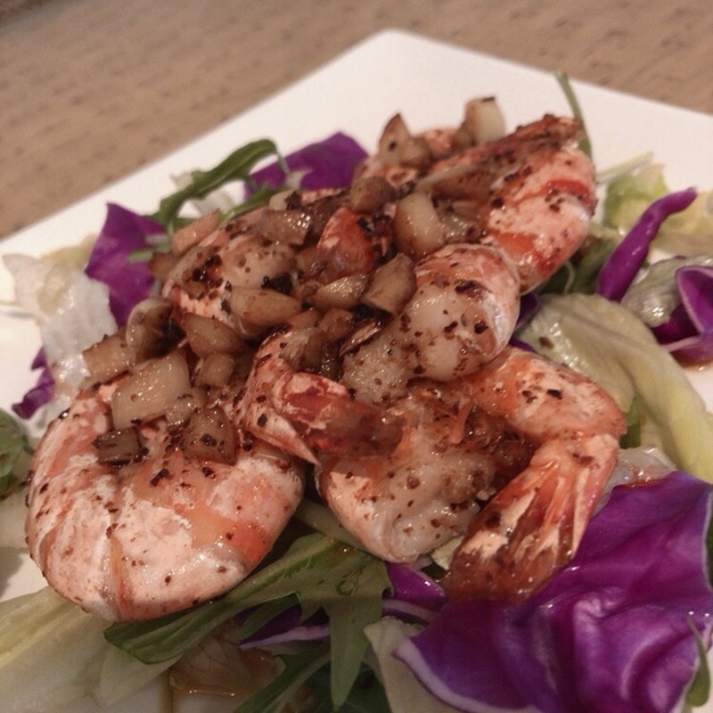 ガーリックソフトシェルシュリンプ(ホナカフェ今泉)