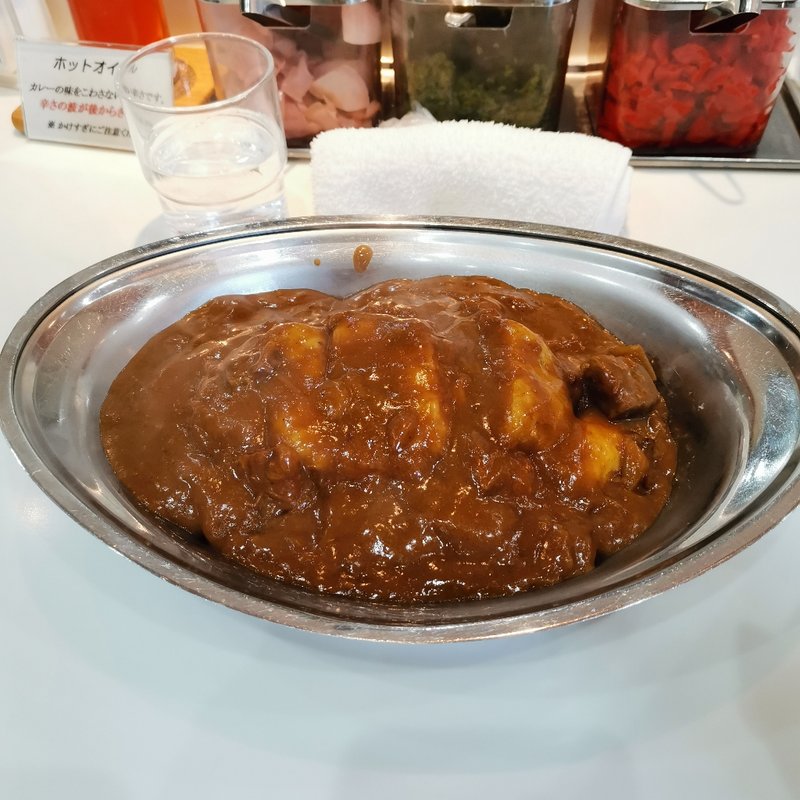 ハンバーグカレー＋チーズ(カレーショップ インデアン 釧路あさひ町店 )