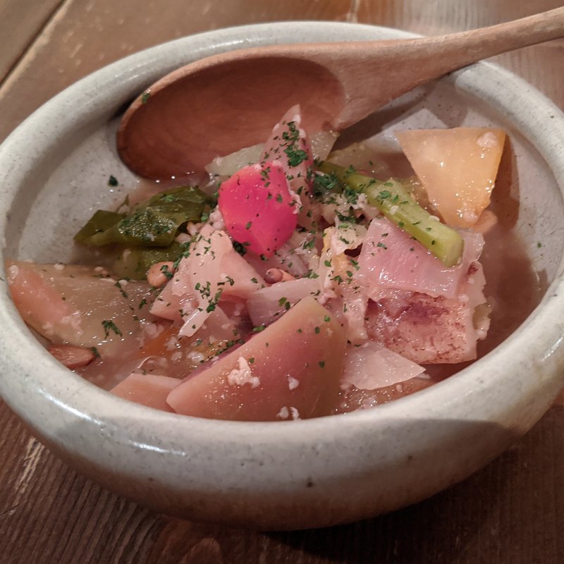 甘酒のラタトゥイユ(古民家ビストロ 燕食堂 市ヶ谷)