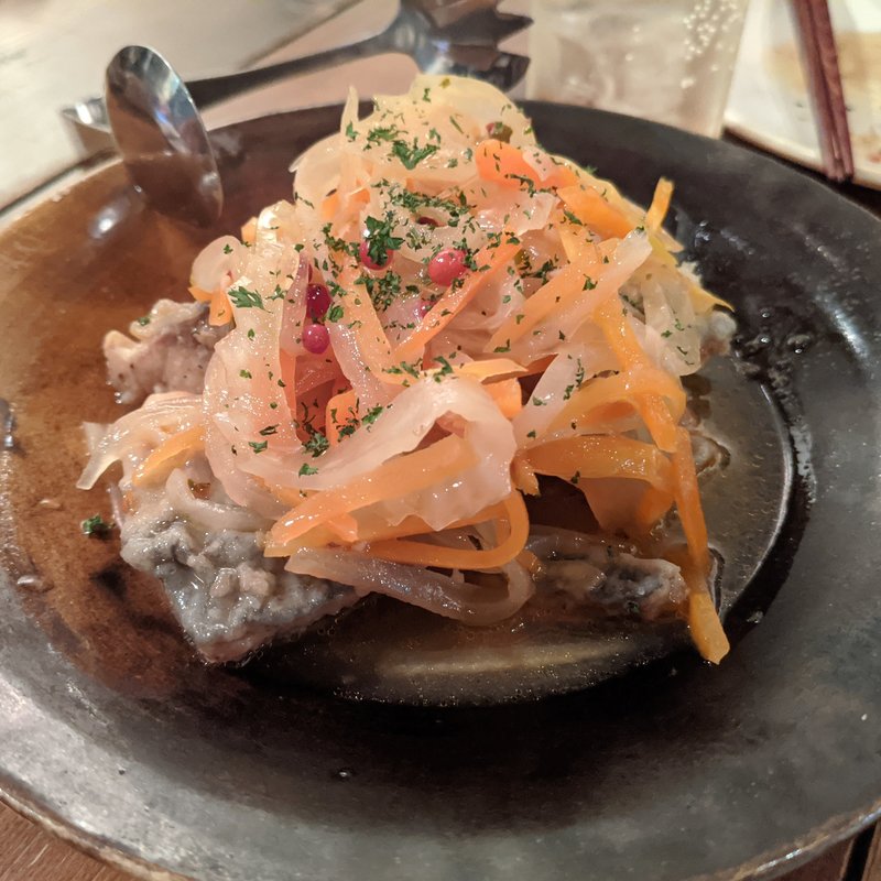 鯖のエスカベッシュ(古民家ビストロ 燕食堂 市ヶ谷)