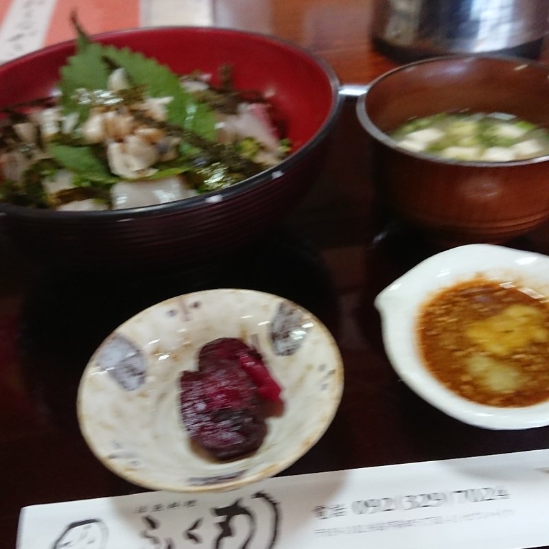 ふく丸丼(活魚料理 ふく丸)