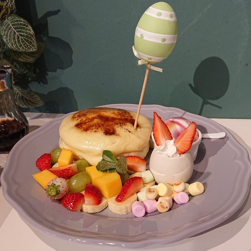 イースターパンケーキ(カフェシュシュ)