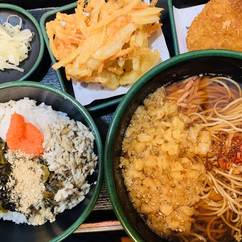 ミニ焼鯖明太ごはんセット(ゆで太郎 本所吾妻橋店  )