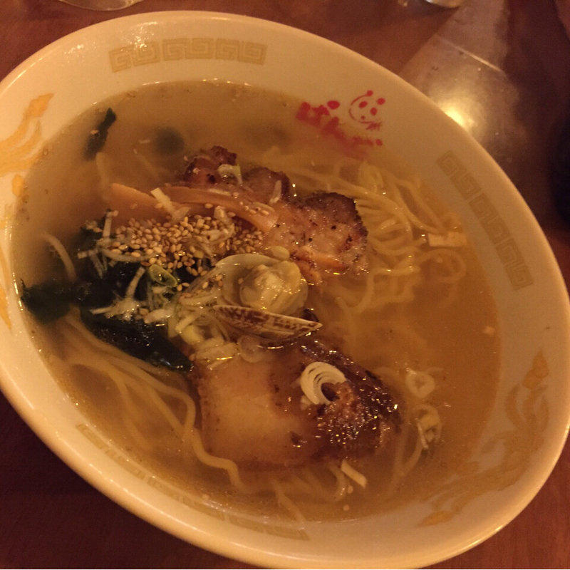 らーめんと半カレーセット(ぱんだ )