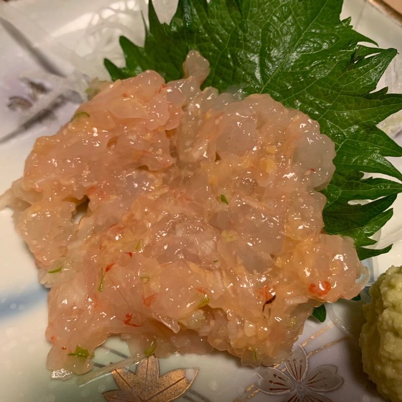 なめろう(甘海老)(福寿し)