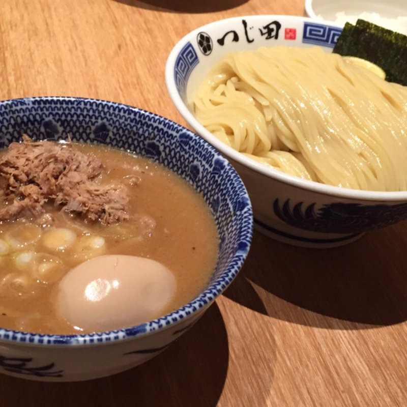 濃厚豚崩しつけ麺(つじ田 福岡空港店)