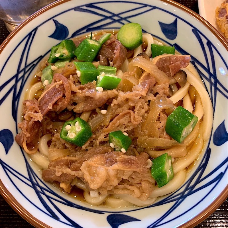 牛肉盛りうどん(丸亀製麺 大宮大和田店)