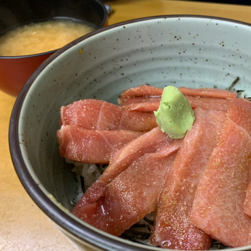 大トロ丼(柳橋食堂)