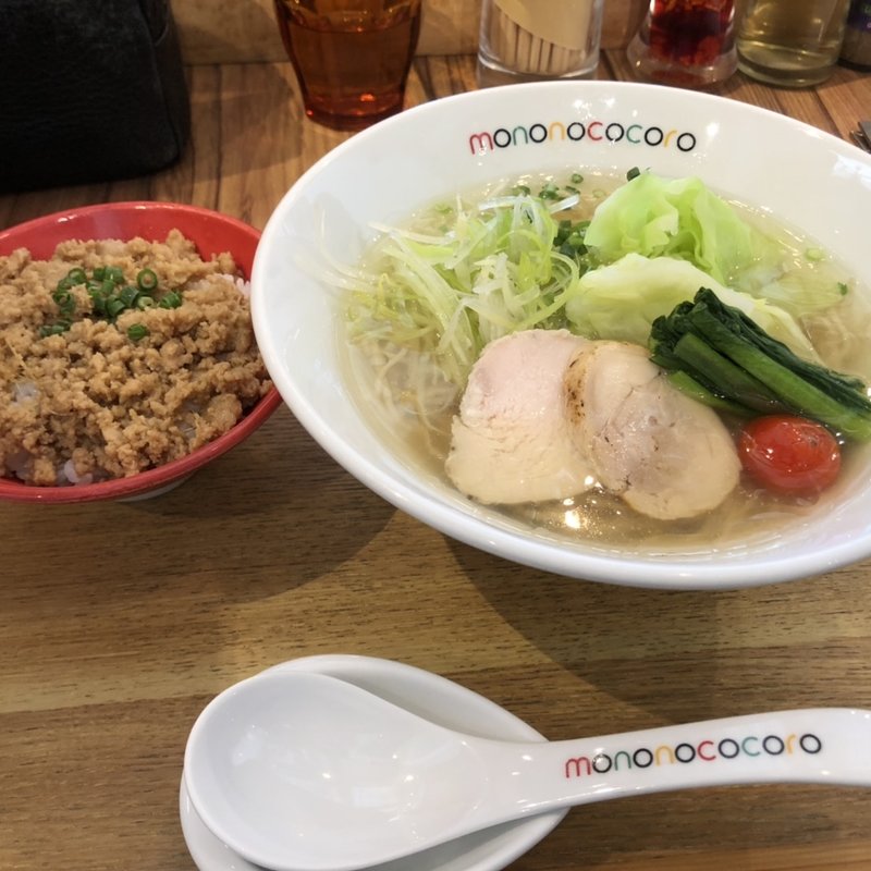 鶏塩ラーメン(こころのとも)