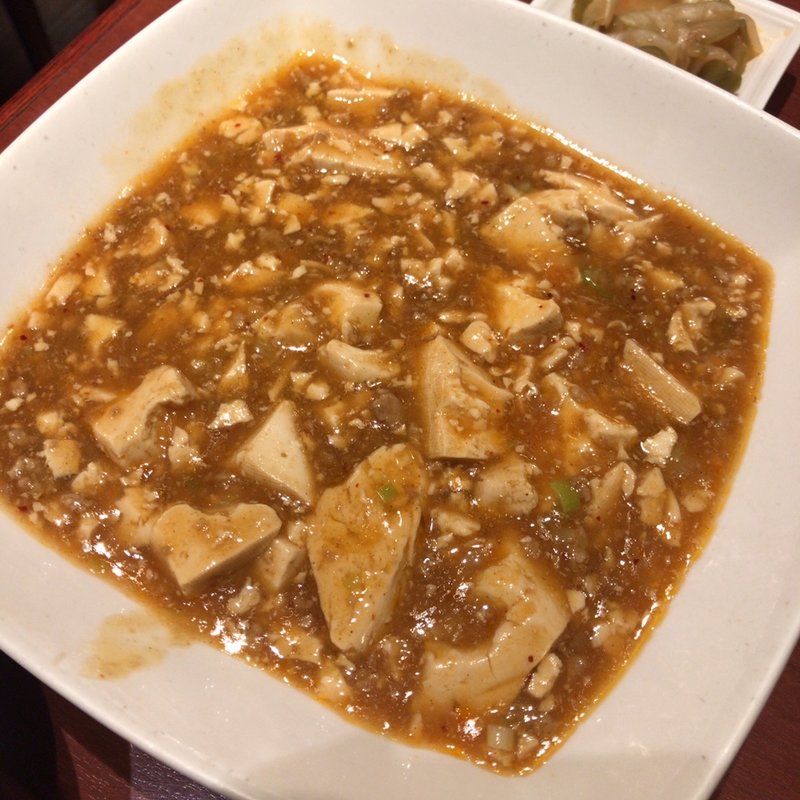 麻婆豆腐定食(美華園 新橋店)