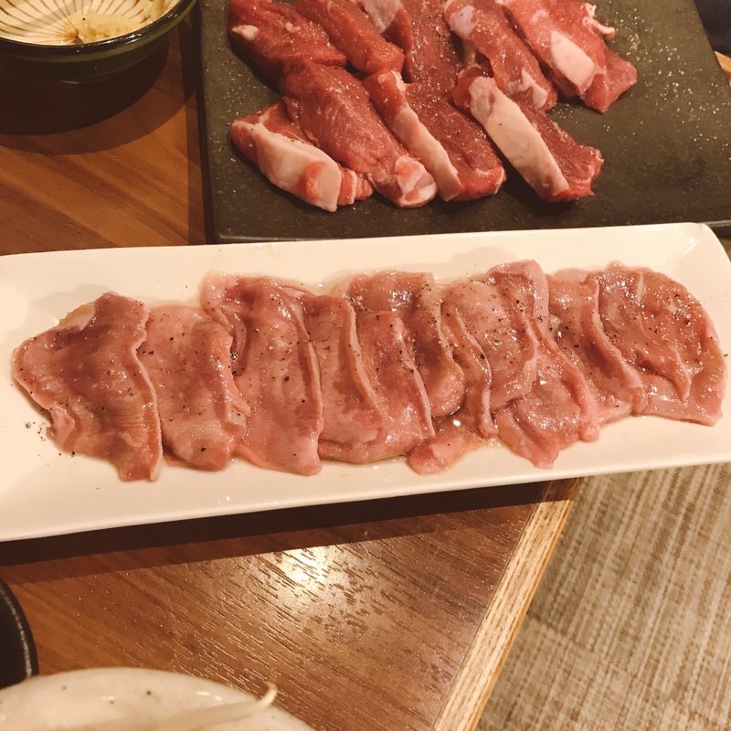 ラム タン塩(ジンギスカン 羊一 五反田西口店)