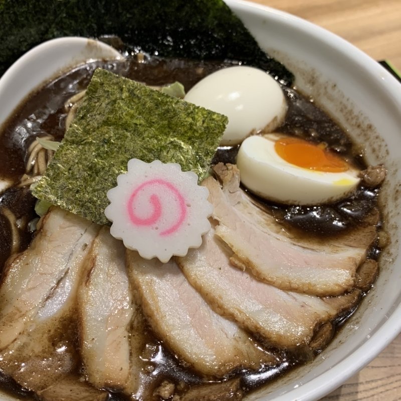 スペシャル焦がし醤油麺(西麻布 五行 （にしあざぶ ごぎょう）)