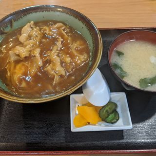 カレー丼(生そば 一力 蒲田店 （イチリキ）)