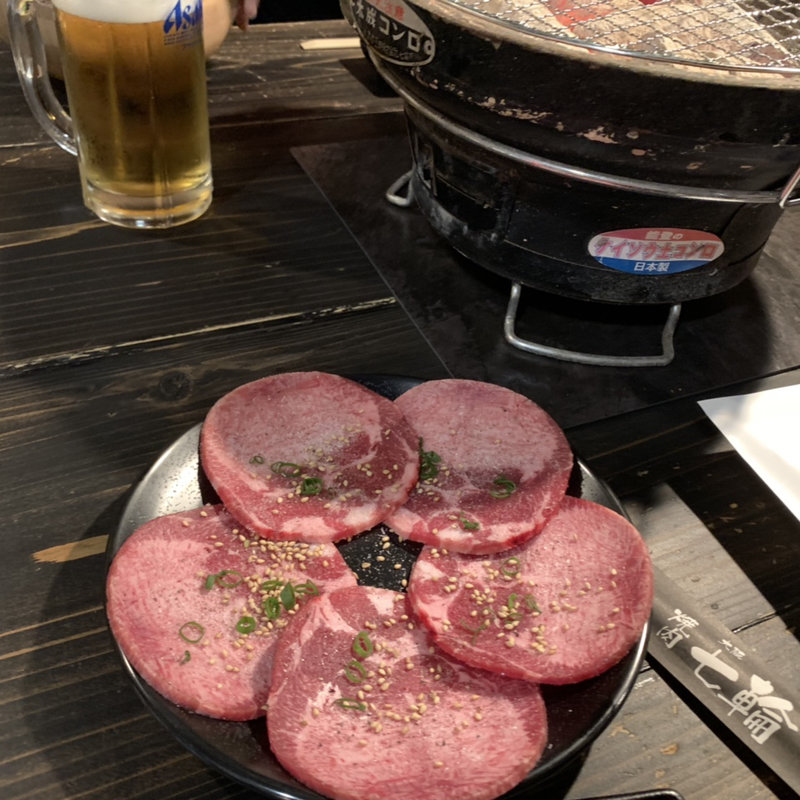 塩タン(大阪 七輪)