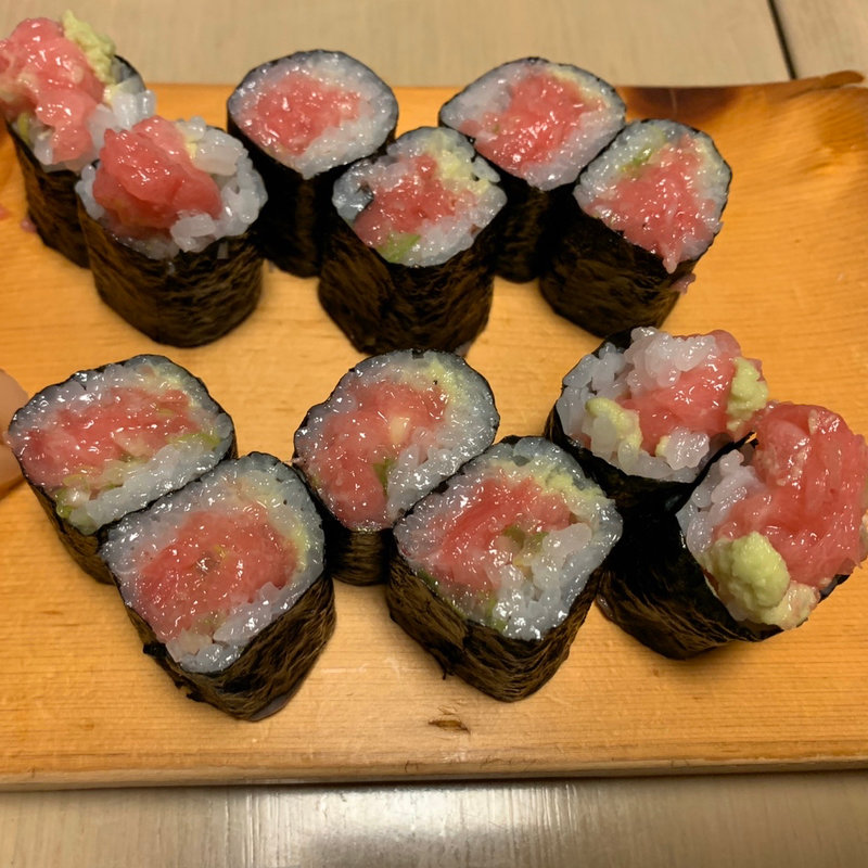 巻物　ネギとろ巻(福寿し)